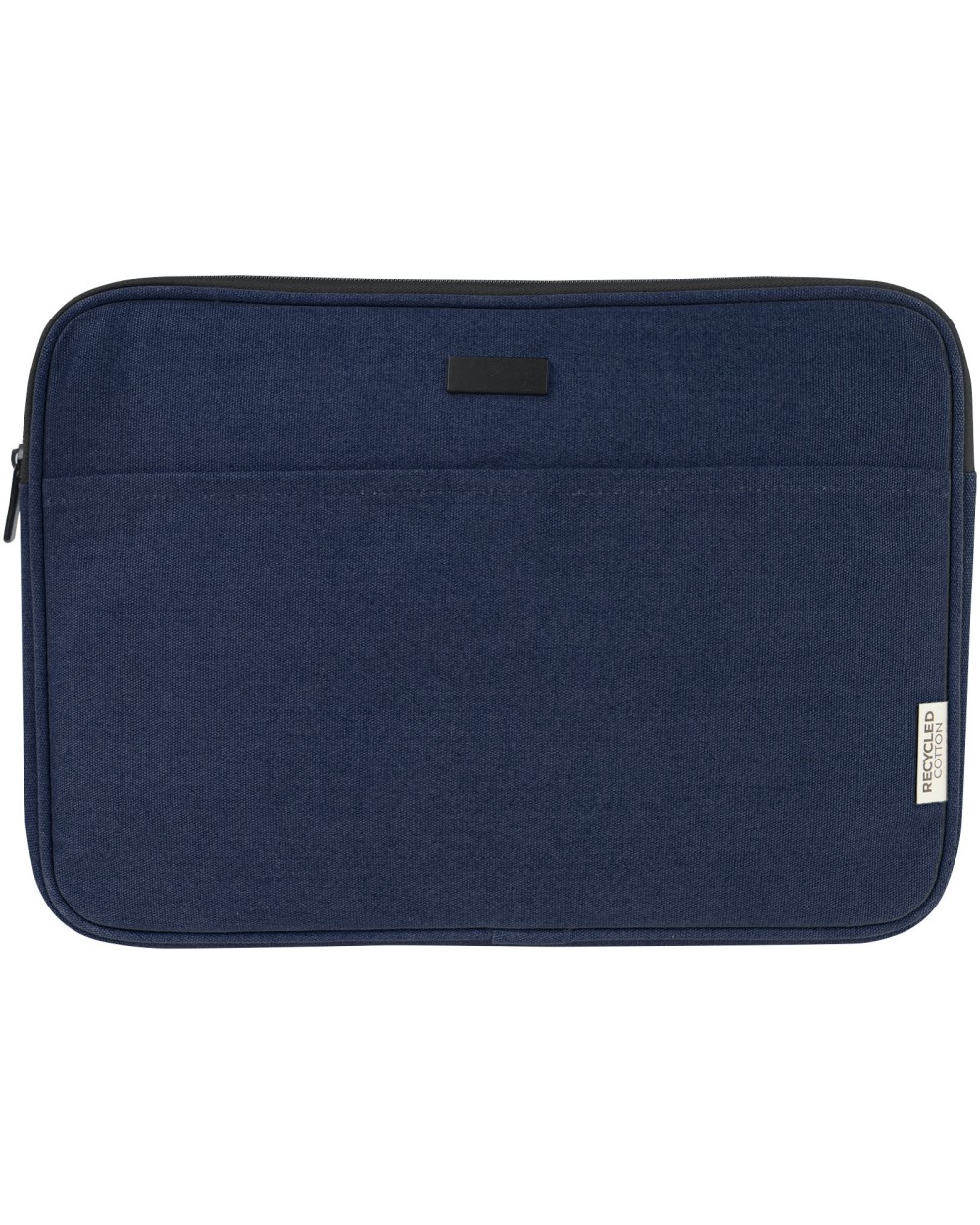 4DO Joey 14" Laptophülle aus GRS recyceltem Canvas 2 L Taschen personalisierbar
