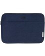 4DO Joey 14" Laptophülle aus GRS recyceltem Canvas 2 L Taschen personalisierbar