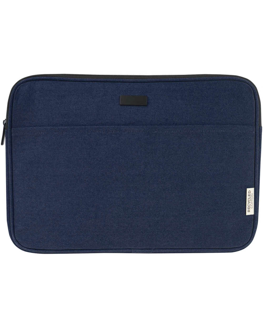 4DO Joey 14" Laptophülle aus GRS recyceltem Canvas 2 L Taschen personalisierbar