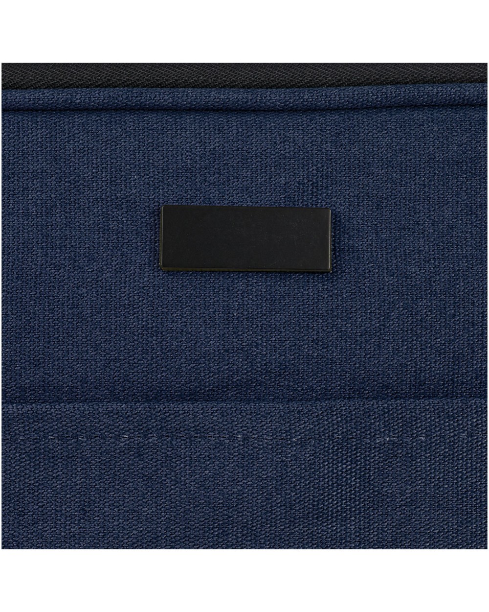 4DO Joey 14" Laptophülle aus GRS recyceltem Canvas 2 L Taschen personalisierbar