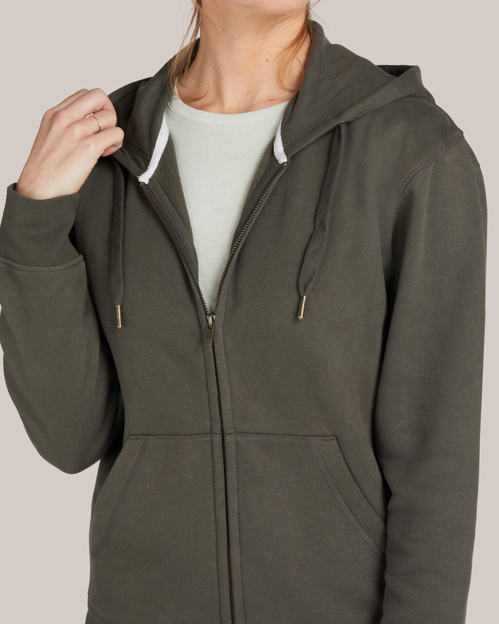 Sweaters & hoodies SG CLOTHING Signature Tagless Hooded Full Zip Unisex voor bedrukking &amp; borduring