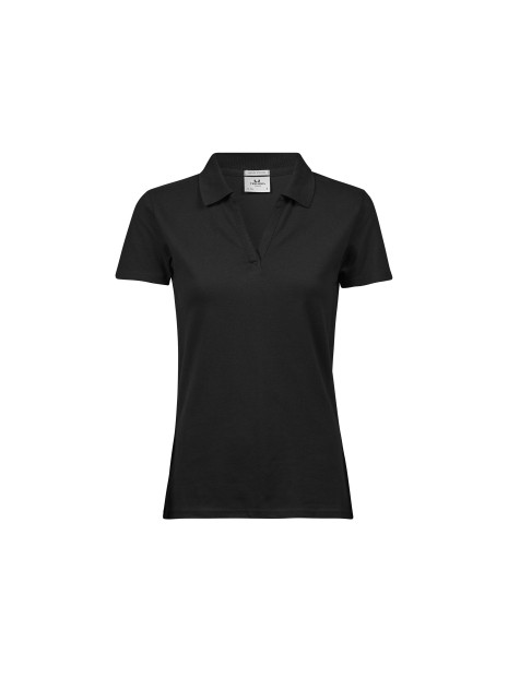 TEE JAYS WOMENS LUXURY STRETCH V-NECK POLO /api/colors/b9fdad4a-5e94-45cb-8c03-c08b349b28c3 personnalisable