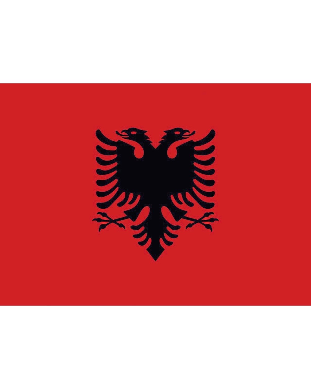 Benodigdheden PRINTWEAR Flag Albania voor bedrukking &amp; borduring