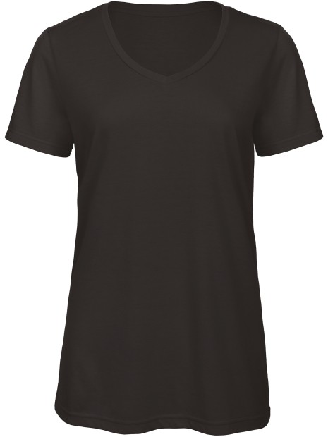 B&C T-shirt Triblend col V Femme /api/colors/b9fdad4a-5e94-45cb-8c03-c08b349b28c3 personnalisable
