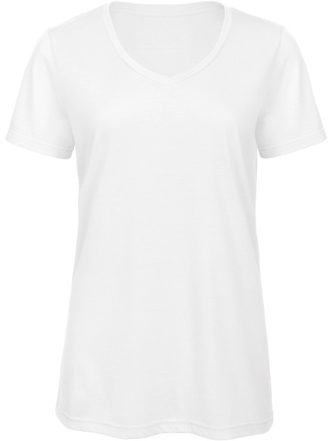 B&C T-shirt Triblend col V Femme /api/colors/7a92cd2d-10d2-40b4-928b-296bb7487506 personnalisable