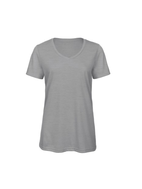 B&C T-shirt Triblend col V Femme /api/colors/62f9a9c3-741f-4ca5-b533-d397940148aa personnalisable