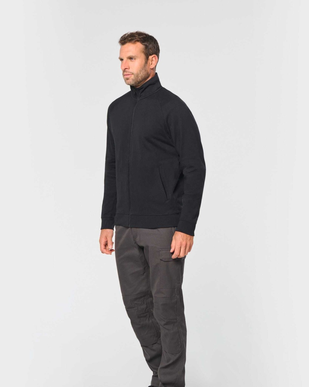 WK. DESIGNED TO WORK Unisex Jacke aus Baumwolle mit Raglanärmeln Jacken personalisierbar