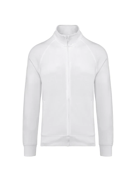 WK. DESIGNED TO WORK Veste molleton coton manches raglan unisexe /api/colors/7a92cd2d-10d2-40b4-928b-296bb7487506 personnalisable