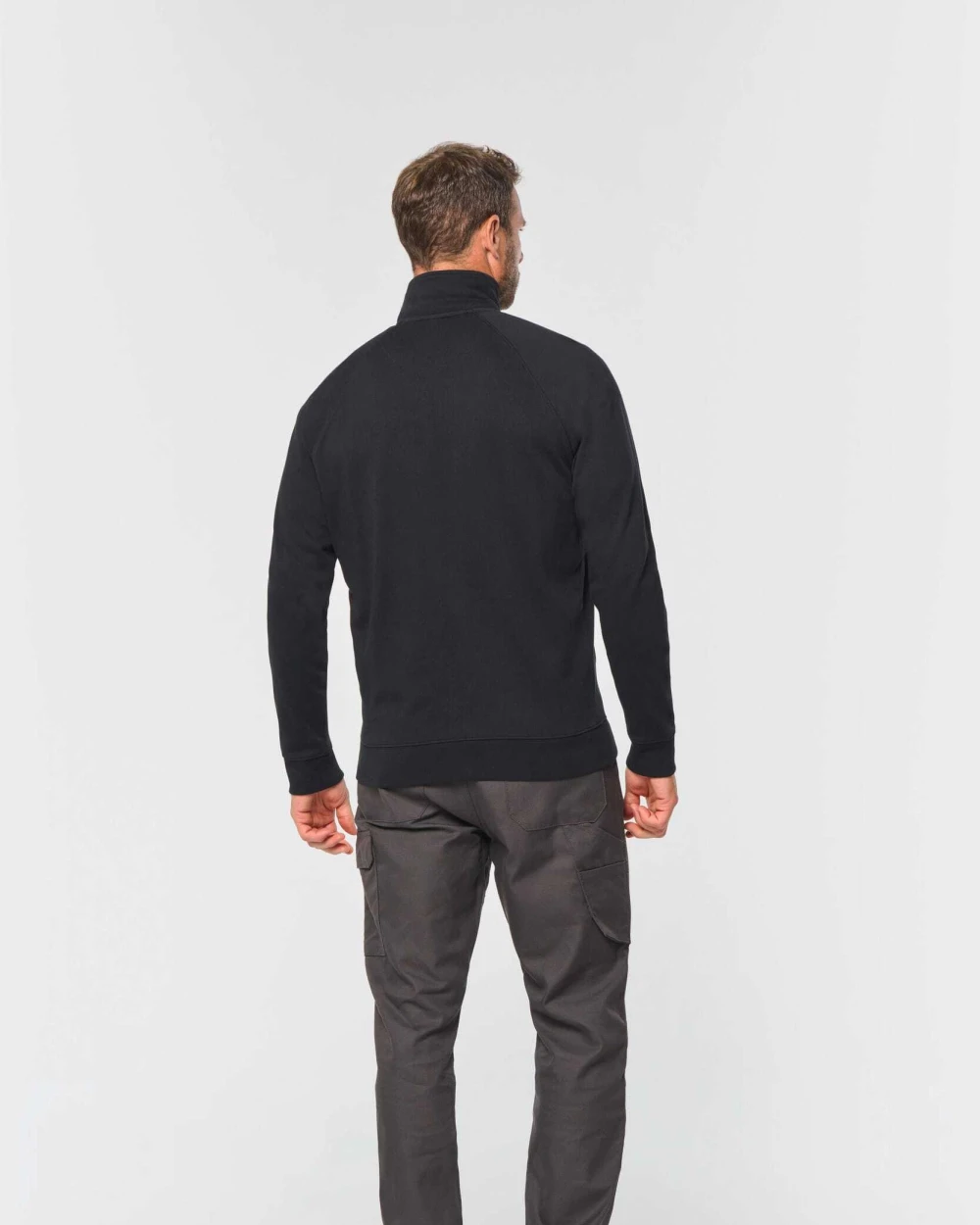 Jassen WK. DESIGNED TO WORK Katoenen sweatvest met raglanmouwen voor bedrukking &amp; borduring