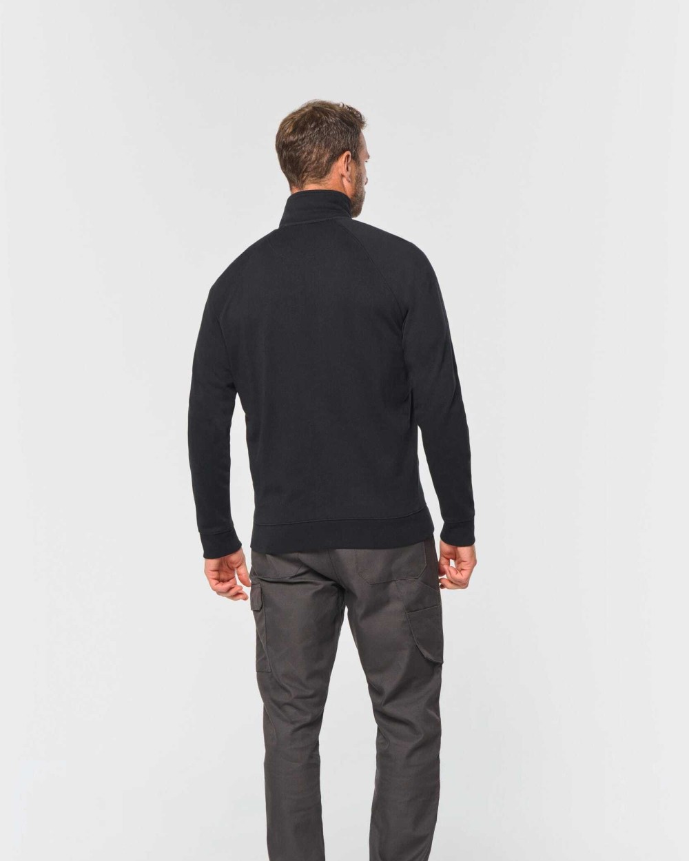 Jassen WK. DESIGNED TO WORK Katoenen sweatvest met raglanmouwen voor bedrukking &amp; borduring