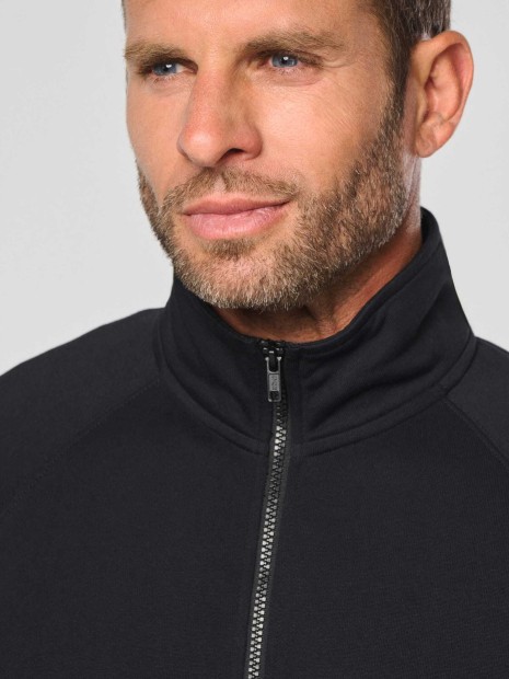 Vestes à personnaliser WK. DESIGNED TO WORK Veste molleton coton manches raglan unisexe 