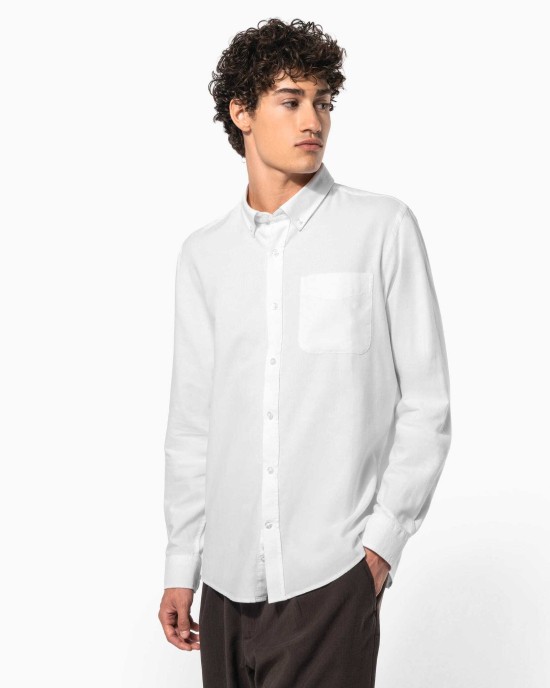 Chemises personnalisable Kariban Chemise Oxford lavée manches longues