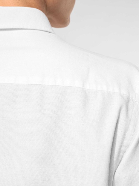Chemises à personnaliser KARIBAN Chemise Oxford lavée manches longues 