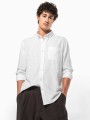 Chemises à personnaliser KARIBAN Chemise Oxford lavée manches longues 