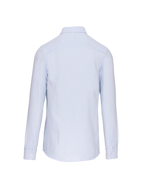 KARIBAN Chemise Oxford lavée manches longues /api/colors/be9c8e90-bb6b-4f25-b9ab-96e9bd0bad4c personnalisable