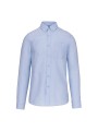 KARIBAN Chemise Oxford lavée manches longues /api/colors/47da2a7d-af26-4e06-98f3-390f4bc89c64 personnalisable