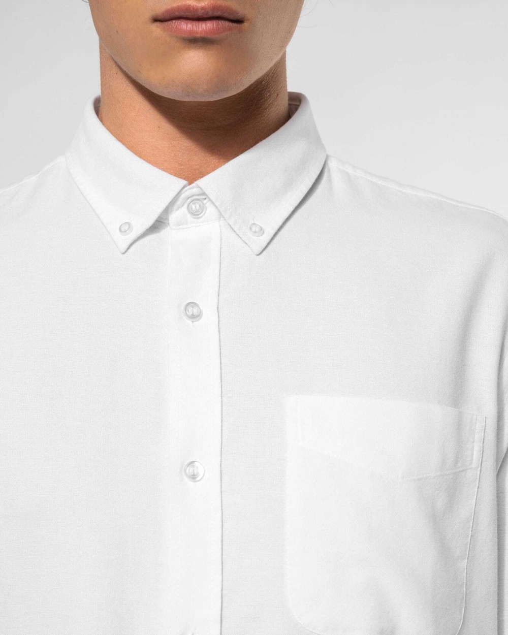 Chemises personnalisable KARIBAN Chemise Oxford lavée manches longues