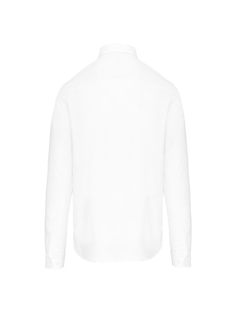 KARIBAN Chemise Oxford lavée manches longues /api/colors/7a92cd2d-10d2-40b4-928b-296bb7487506 personnalisable