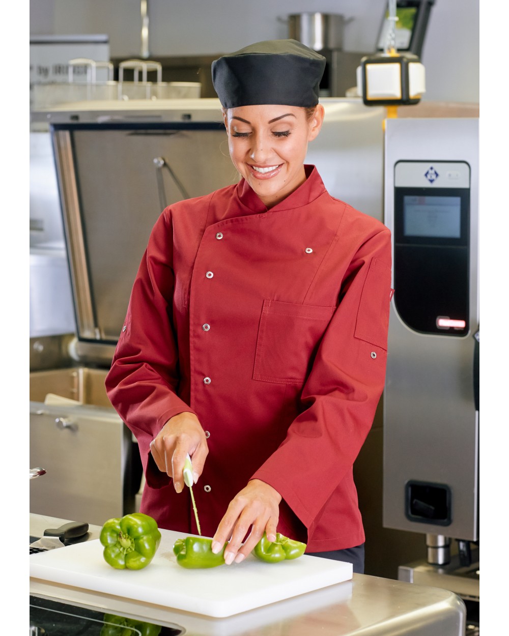 Jassen C.G. WORKWEAR Chef´s Jacket Turin Lady Classic voor bedrukking &amp; borduring