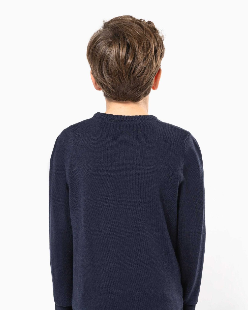 KARIBAN Kinder-Pullover mit V-Ausschnitt Pullovers personalisierbar