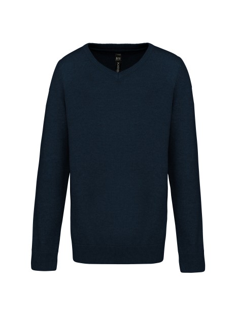 KARIBAN Pull col V enfant /api/colors/b68891a9-1d28-4f7a-8deb-775c45027afd personnalisable