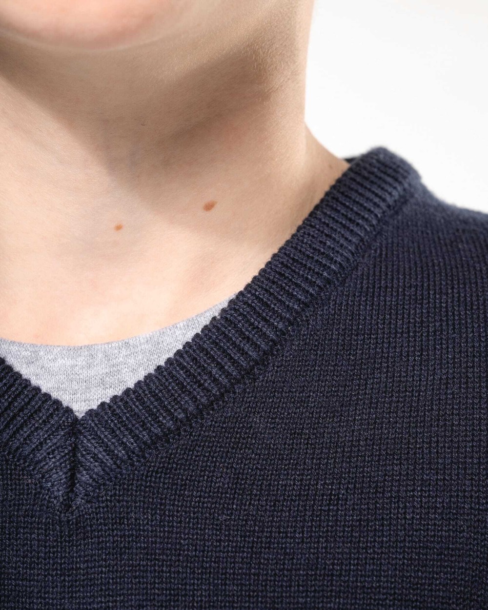 Pulls personnalisable KARIBAN Pull col V enfant