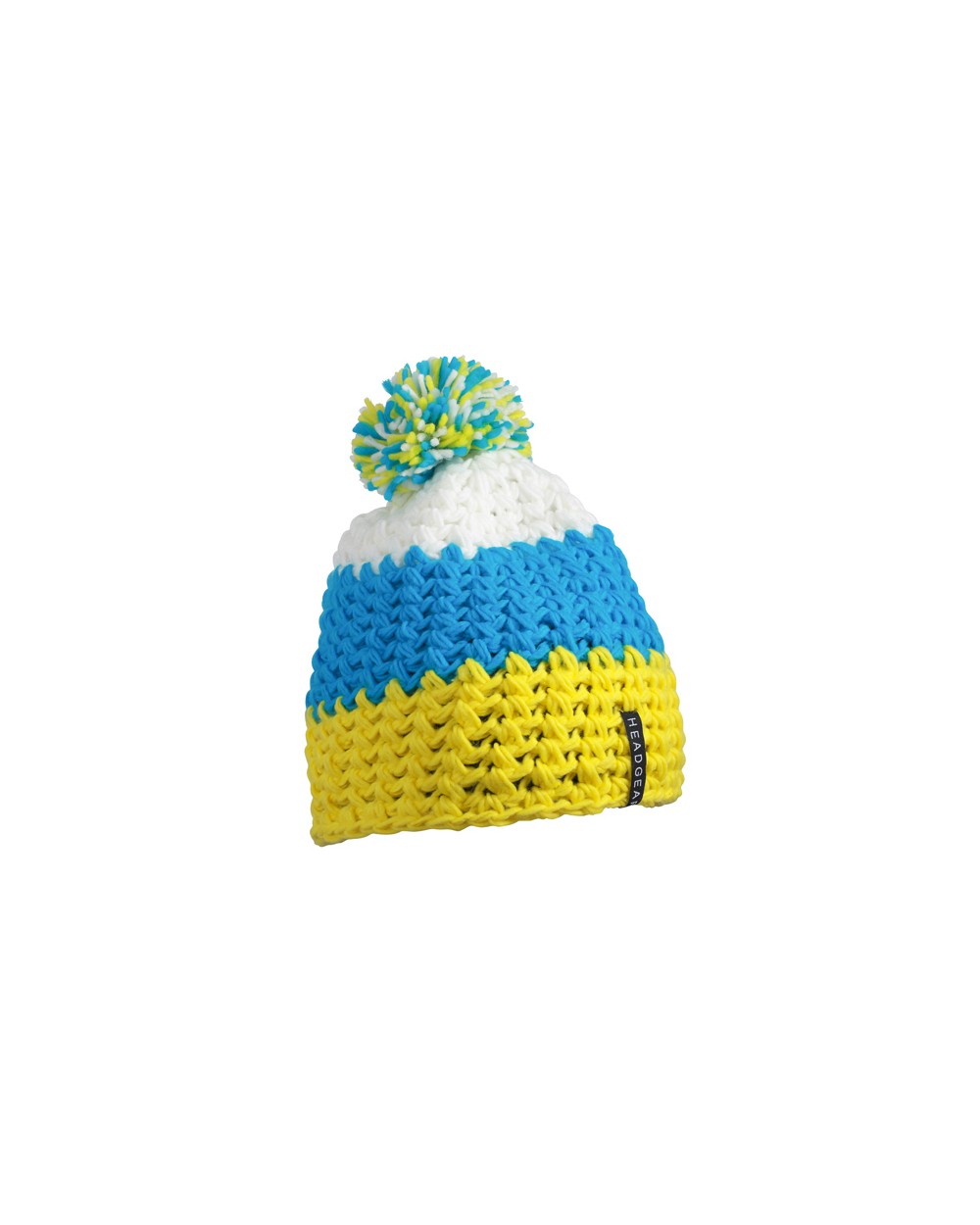 Bonnets personnalisable MYRTLE BEACH crocheted cap with pompon