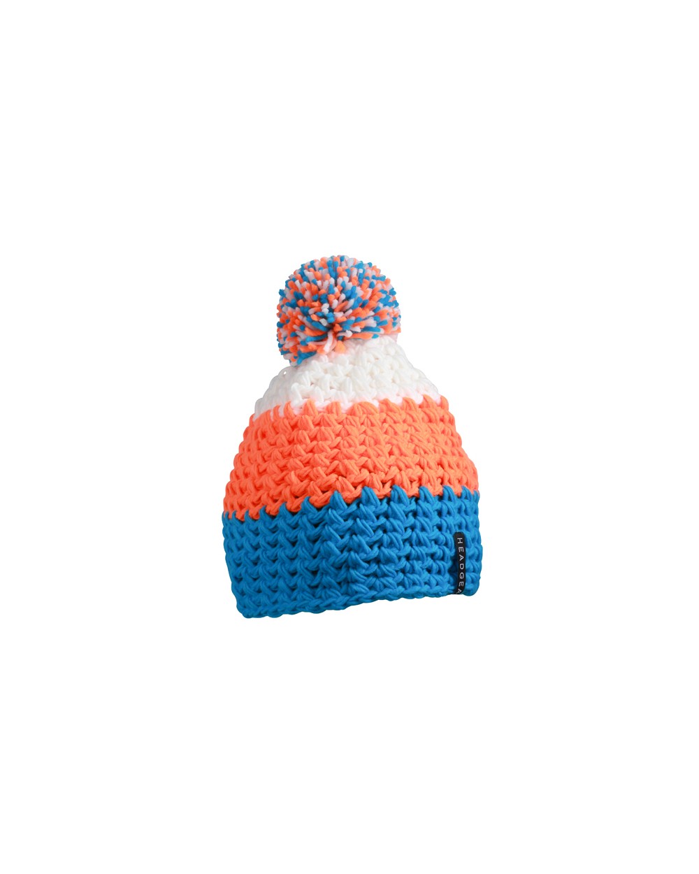 Bonnets personnalisable MYRTLE BEACH crocheted cap with pompon