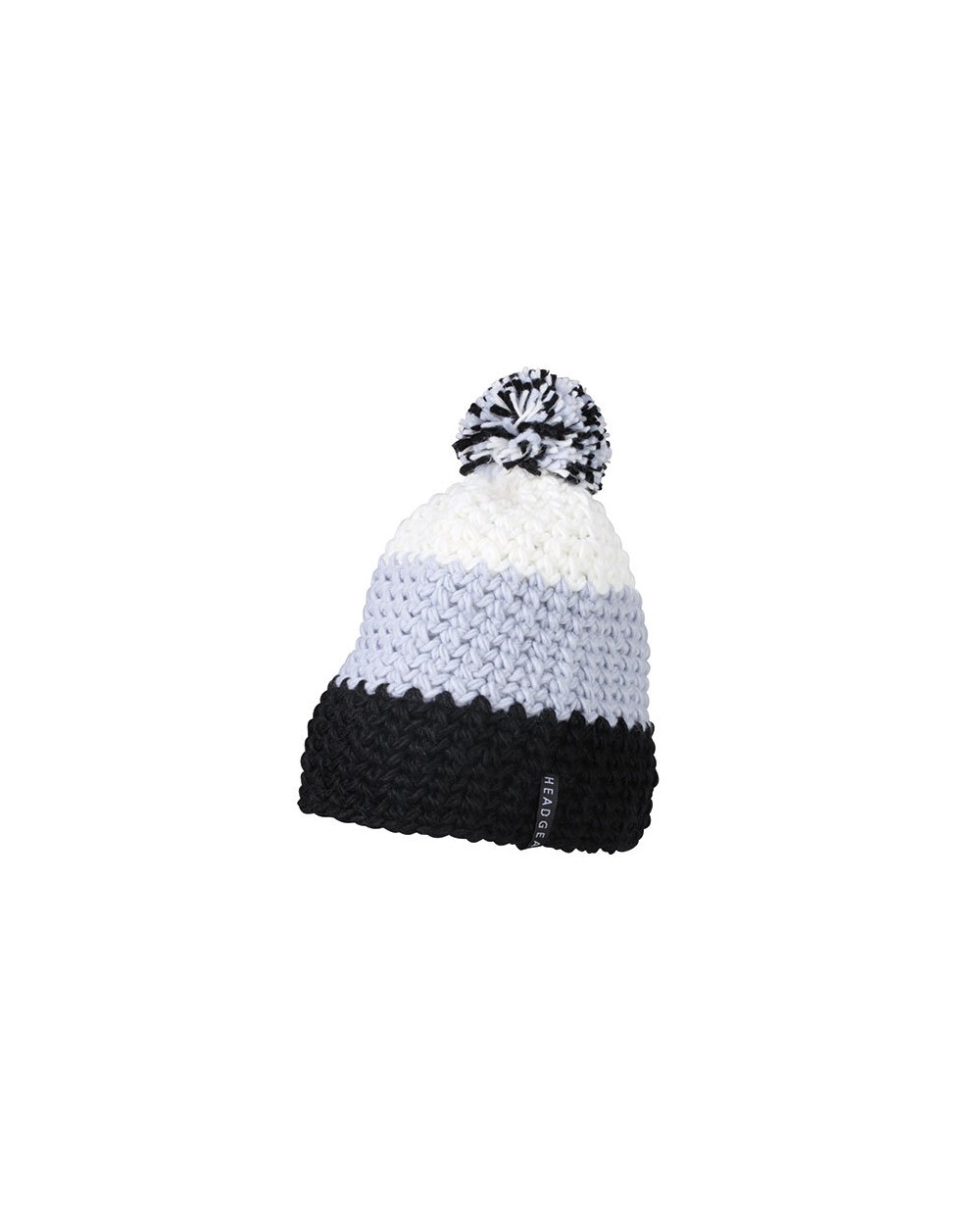 Bonnets personnalisable MYRTLE BEACH crocheted cap with pompon