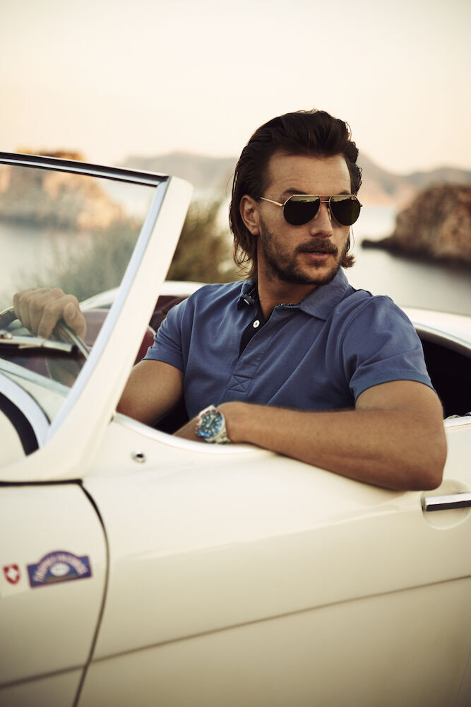 Polos personnalisable JAMES-HARVEST Amherst Vintage 
Polo Pique Hommes