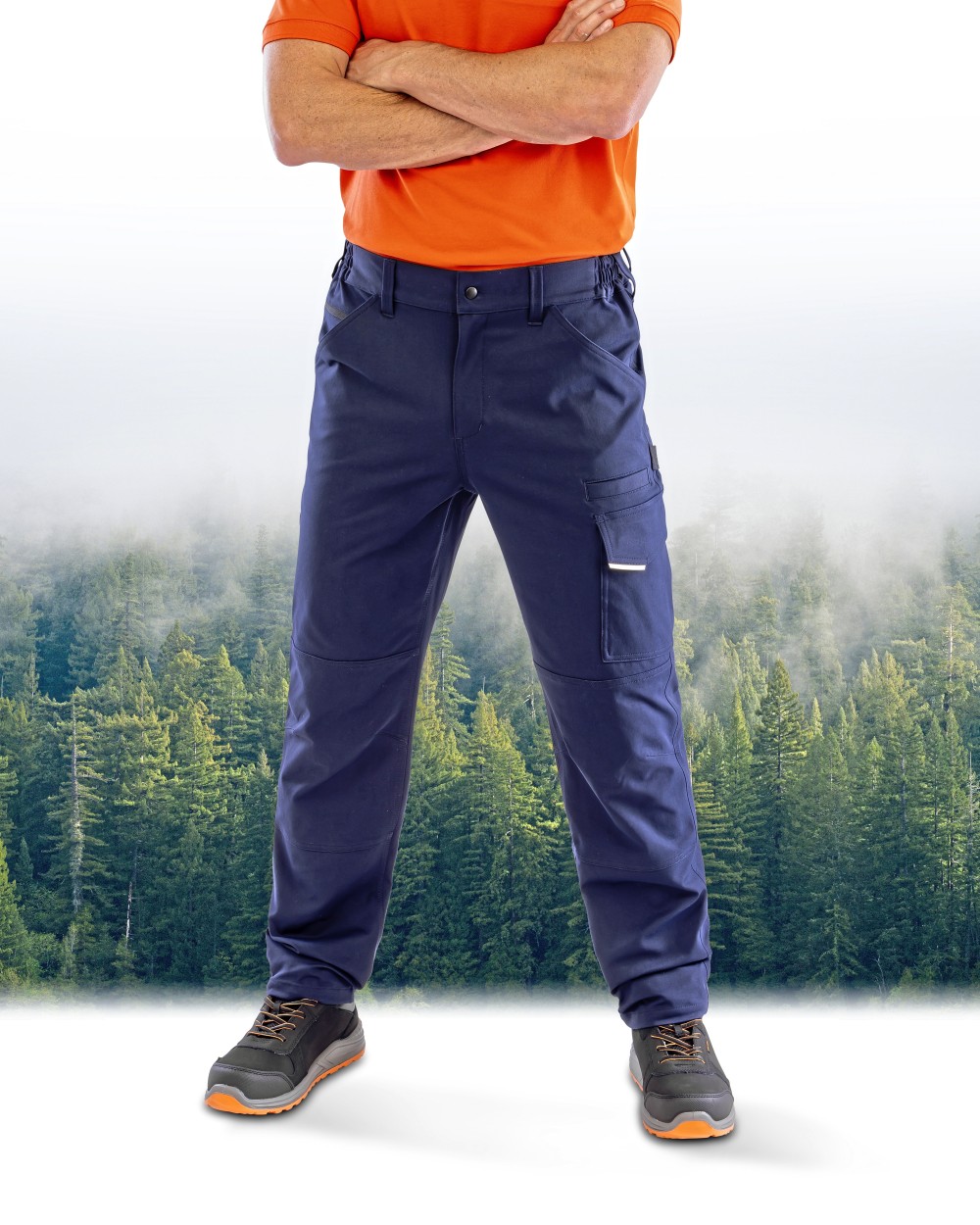 RESULT Recycled Stretch Trouser Hosen personalisierbar