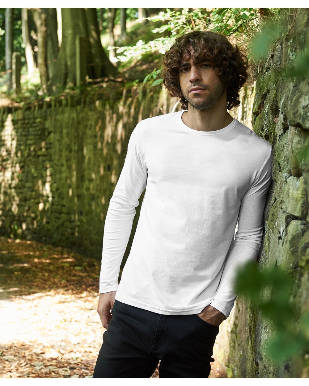 T-shirts AWDIS Erawan Organic Long Sleeve Tee voor bedrukking &amp; borduring