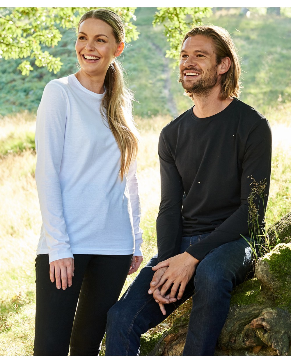 AWDIS Erawan Organic Long Sleeve Tee T-Shirts personalisierbar