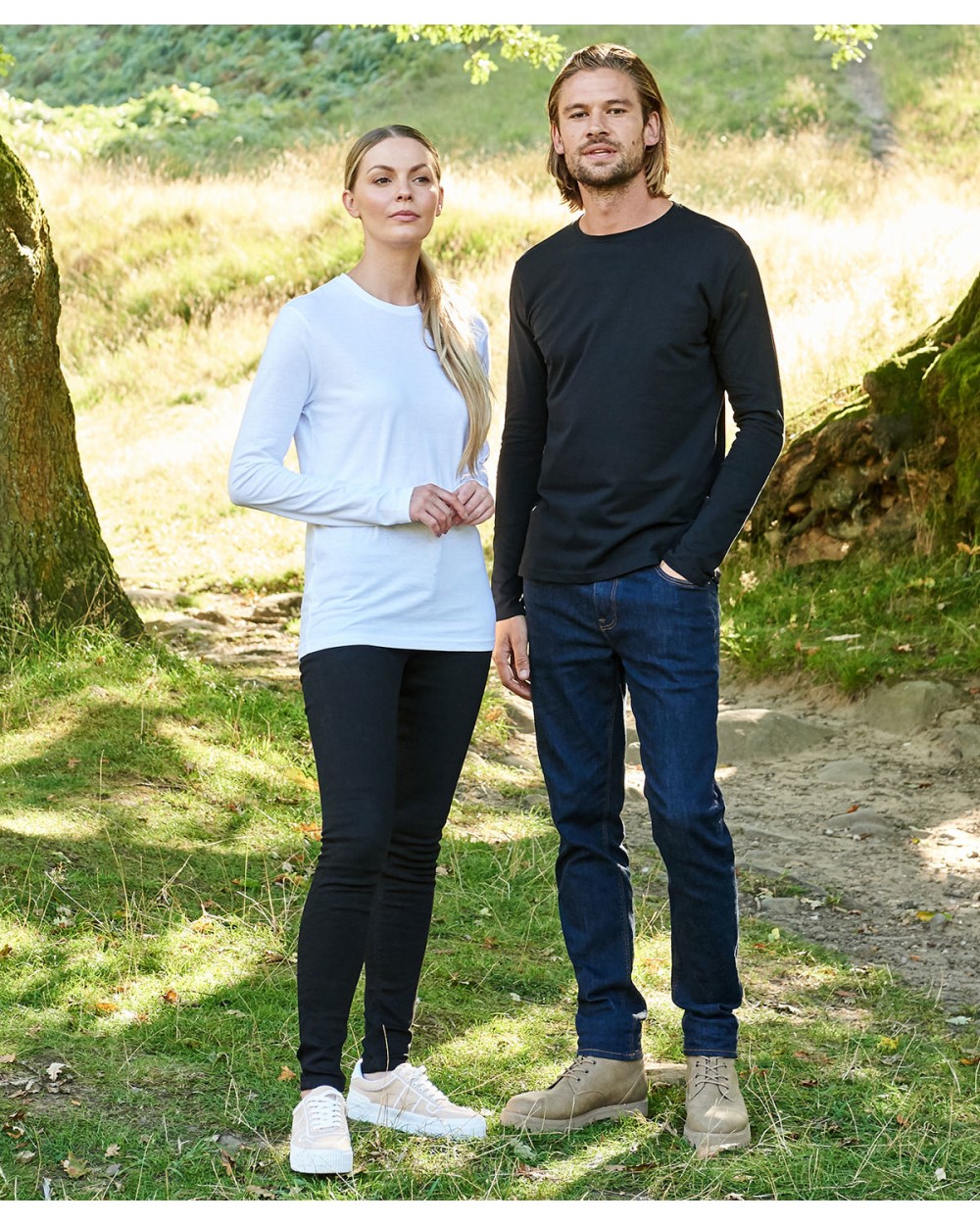 AWDIS Erawan Organic Long Sleeve Tee T-Shirts personalisierbar