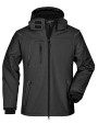 Softshells JAMES & NICHOLSON Men`s Winter Softshell Jacket voor bedrukking &amp; borduring
