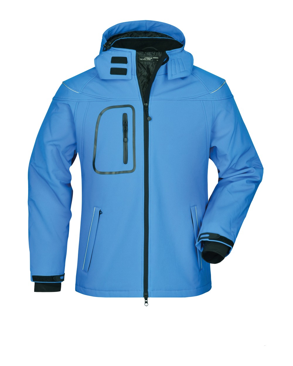 Softshells JAMES & NICHOLSON Men`s Winter Softshell Jacket voor bedrukking &amp; borduring