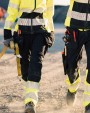 Broeken JOBMAN 2372 Hi-Vis Women's Craftsman Trousers Stretch HP voor bedrukking &amp; borduring