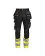 Broeken JOBMAN 2372 Hi-Vis Women's Craftsman Trousers Stretch HP voor bedrukking &amp; borduring