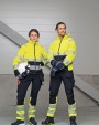 Broeken JOBMAN 2372 Hi-Vis Women's Craftsman Trousers Stretch HP voor bedrukking &amp; borduring