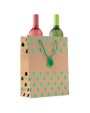 Tassen & Zakken 4DO Kraftpapieren geschenkzak voor bedrukking &amp; borduring