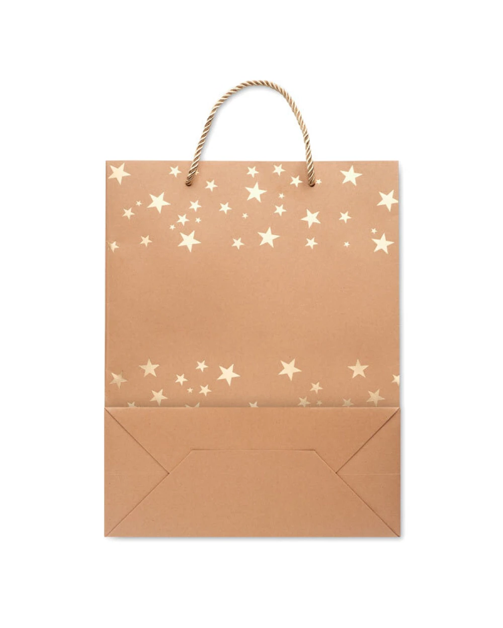 Tassen & Zakken 4DO Kraftpapieren geschenkzak voor bedrukking &amp; borduring