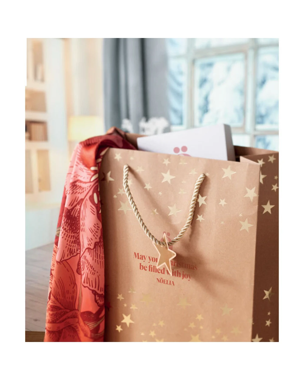 Sacs & Bagagerie personnalisable 4DO Sac cadeau en papier à motifs
