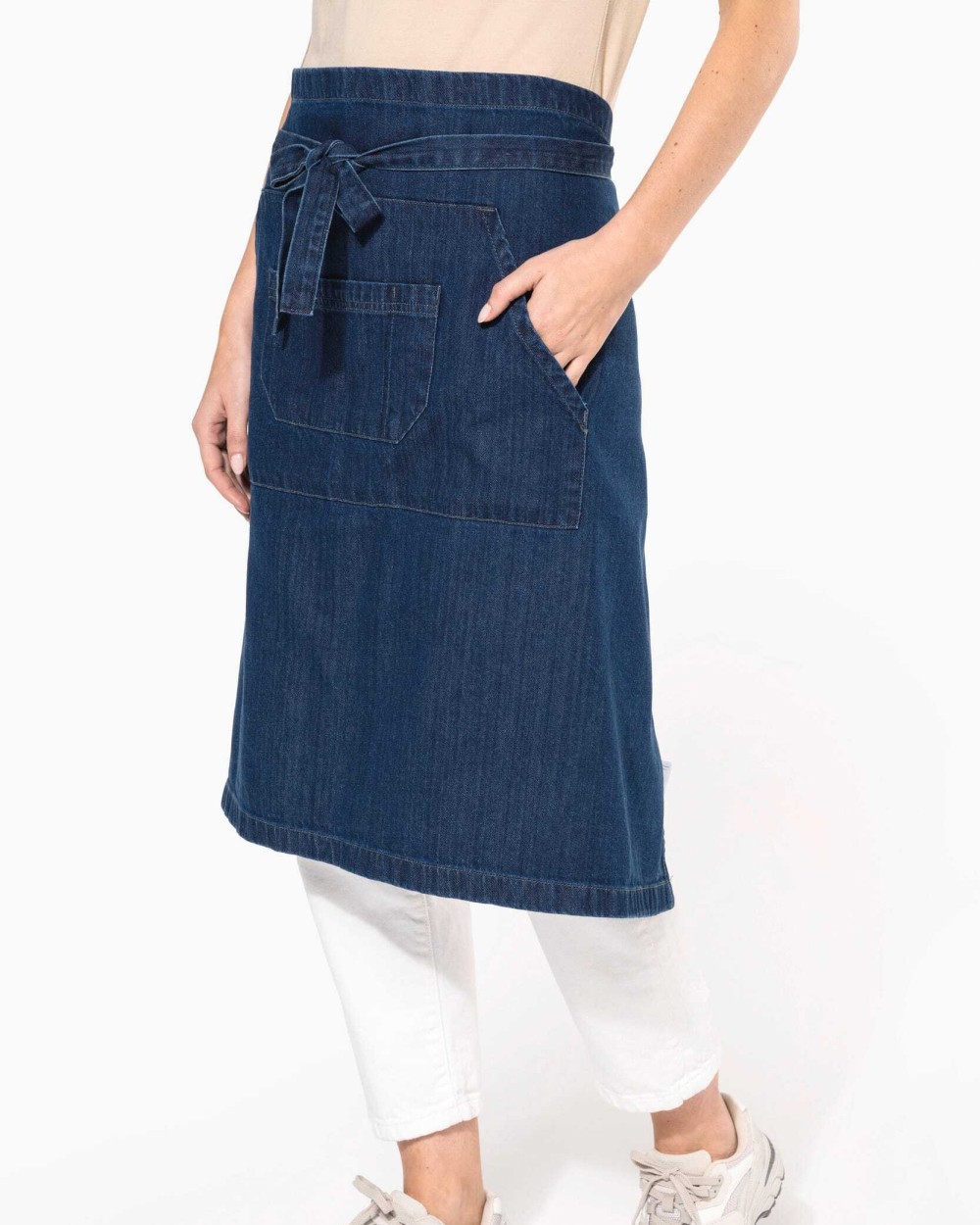 KARIBAN Barschürze Knielang Schürzen personalisierbar