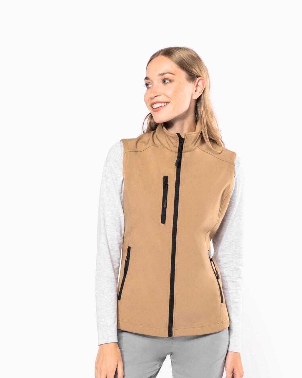 Softshells personnalisable KARIBAN Bodywarmer softshell femme