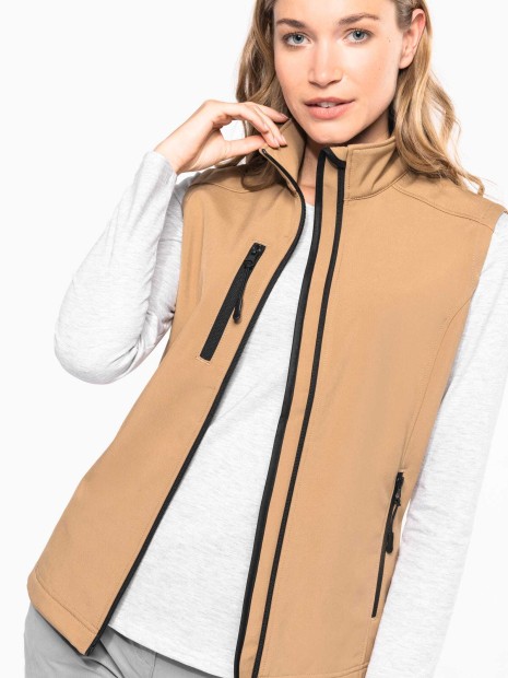 Softshells à personnaliser KARIBAN Bodywarmer softshell femme 