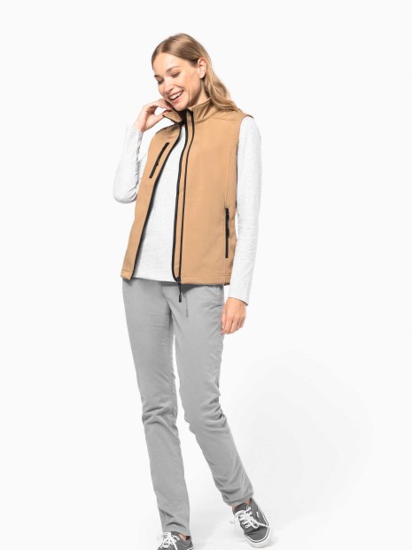 Softshells à personnaliser KARIBAN Bodywarmer softshell femme 