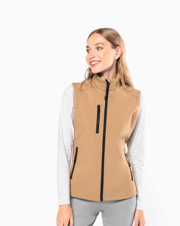 KARIBAN Damen Softshell Bodywärmer Softshells personalisierbar