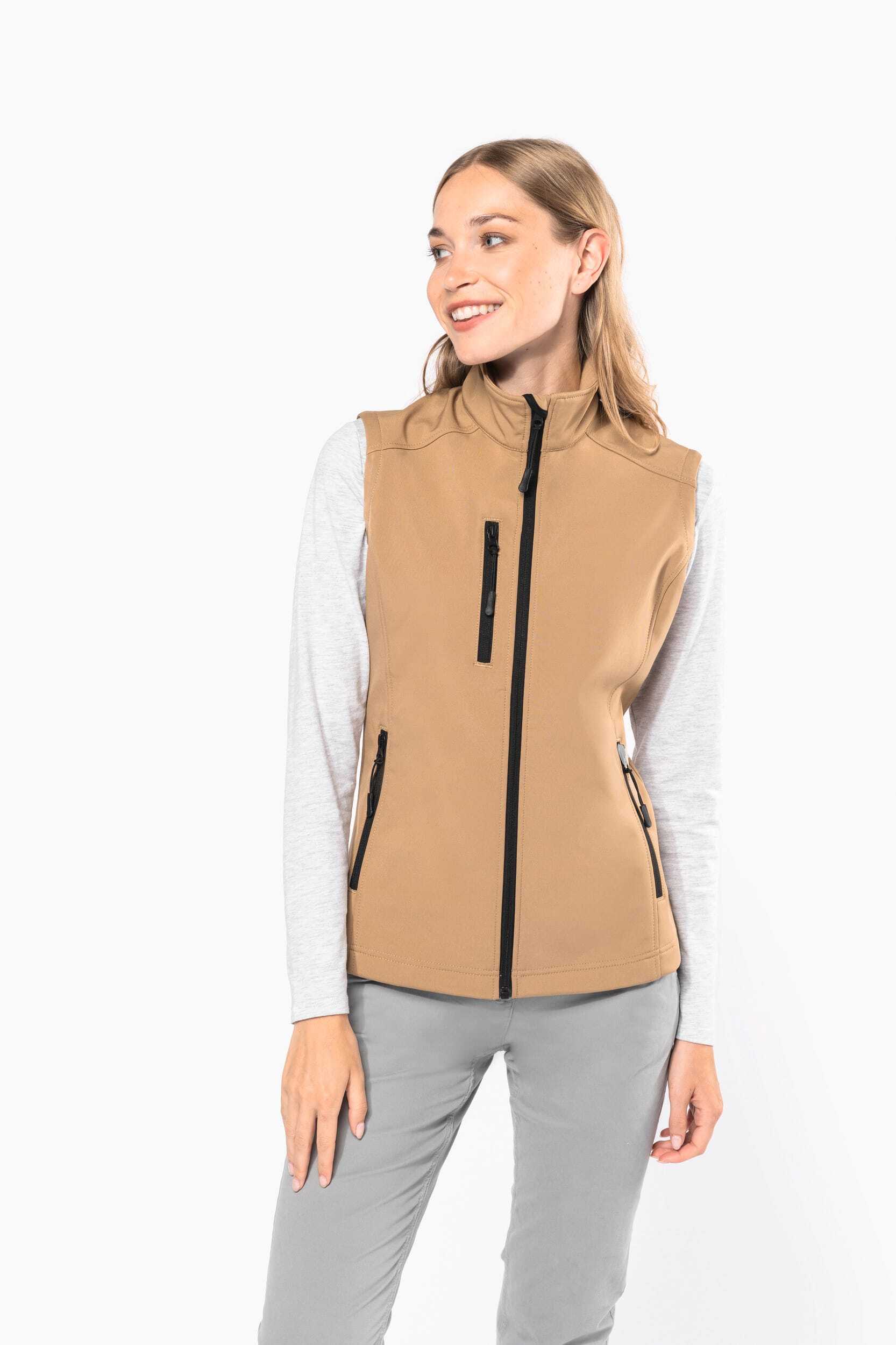 Softshells personnalisable KARIBAN Bodywarmer softshell femme