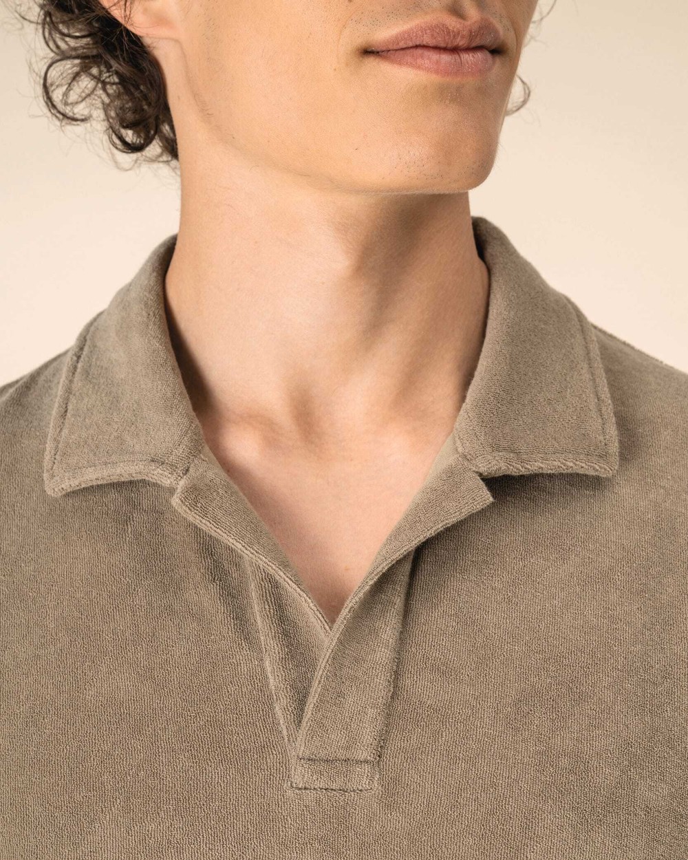 Polos personnalisable SPASSO Polo écoresponsable en éponge homme