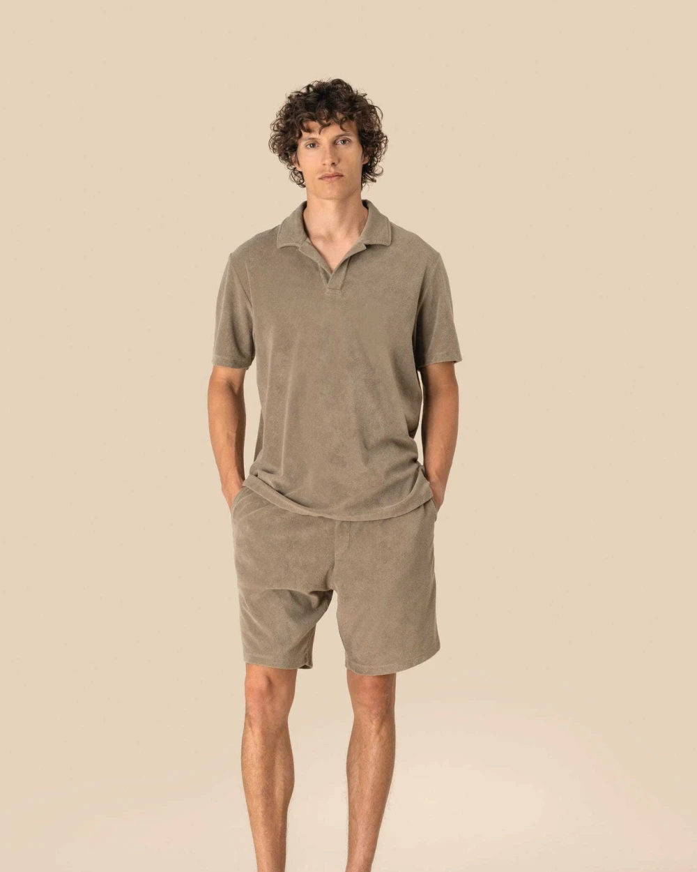 Polos personnalisable SPASSO Polo écoresponsable en éponge homme